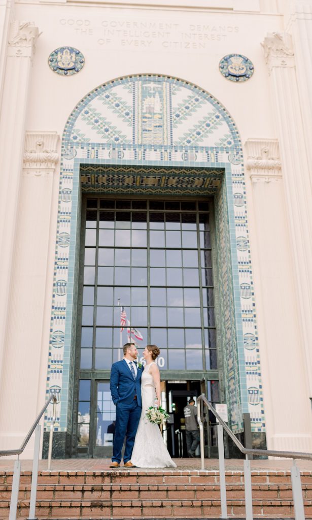 San Diego Courthouse Elopement Photography