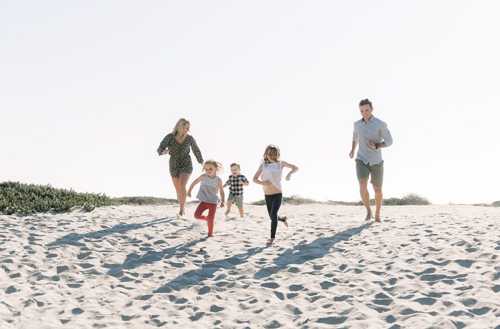 San Diego Family Photography at Coronado Sand Dunes