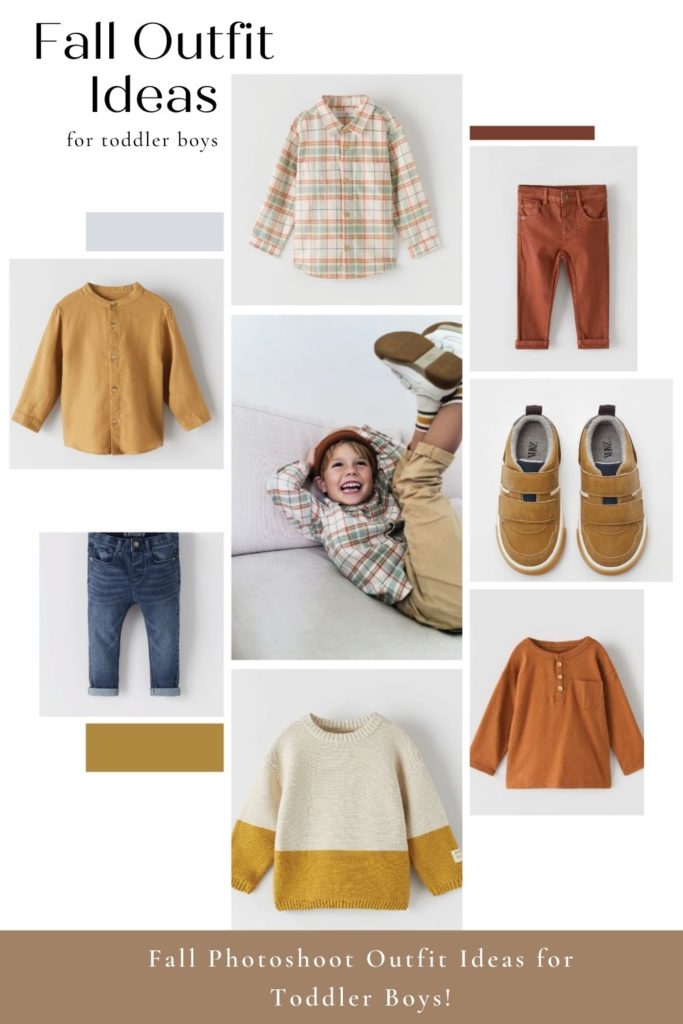 Family Photoshoot Outfit Ideas for Toddler Boys