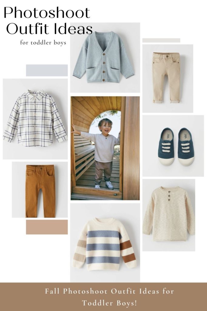 Family Photoshoot Outfit Ideas for Toddler Boys