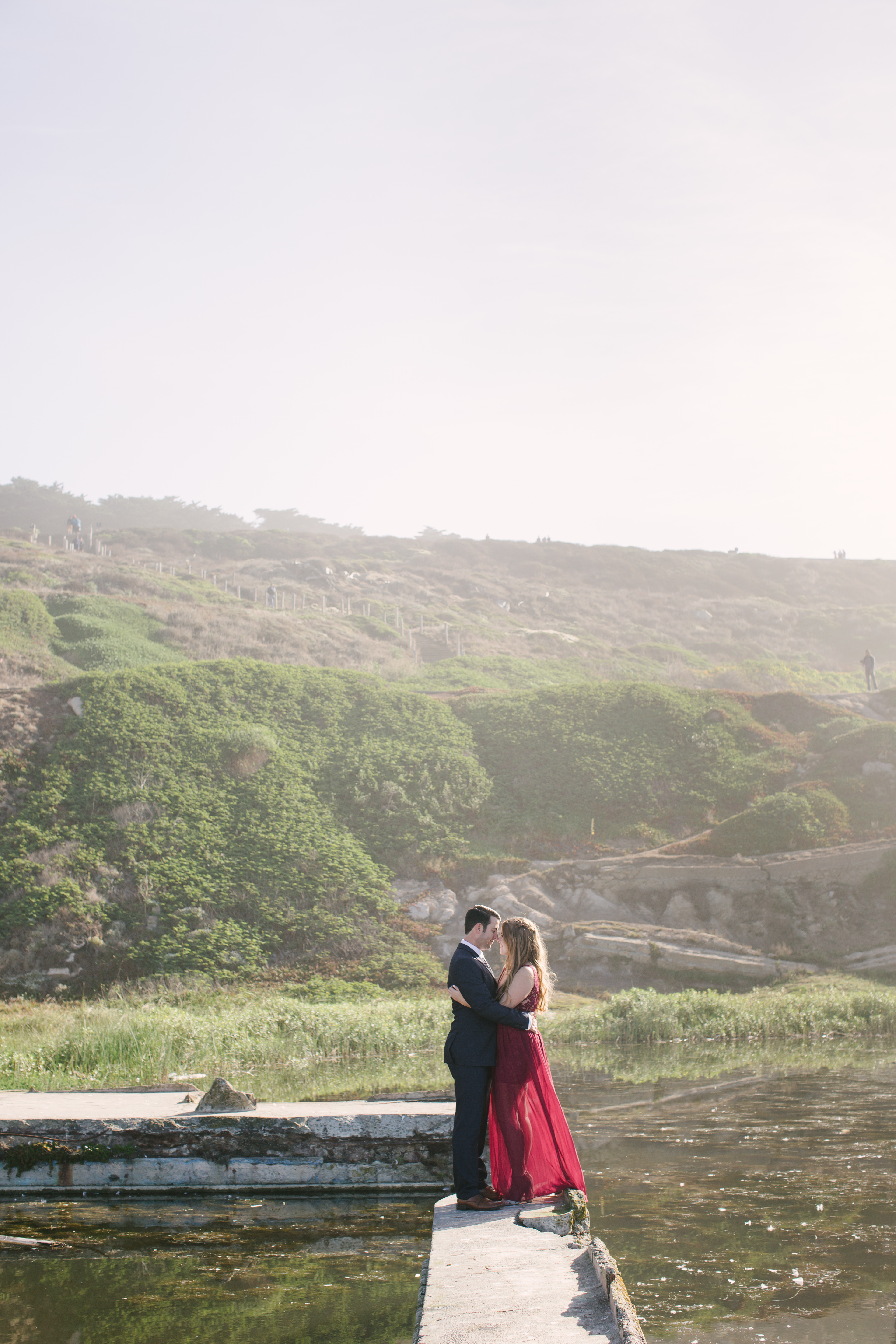 Jessica Rice Photography- San Fransisco Engagement at Sutro Baths and Lands End in San Fransisco