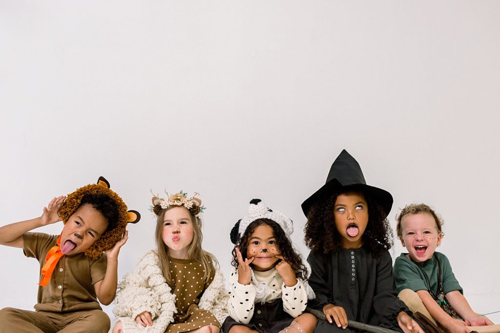 DIY Kids Halloween Costumes and Party