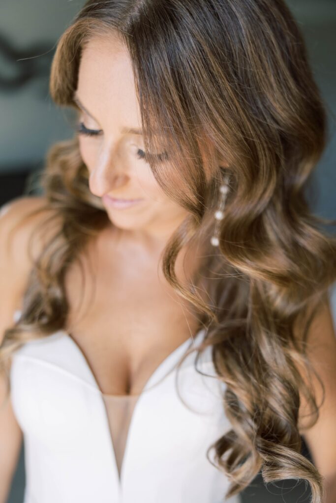 Bridal portrait in wedding dress at Park Hyatt Aviara